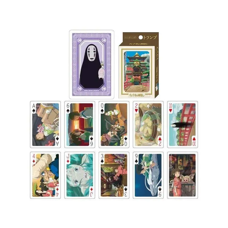 Figurine Studio Ghibli spirited away playing cards